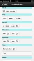 Schedule Calendar(SUKECARE) capture d'écran 2