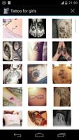 Beautiful Tattoo for girls-poster