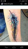 Beautiful Tattoo for girls ภาพหน้าจอ 1