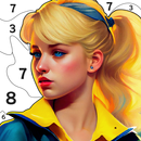 YELLOW: Rainbow Color Coloring APK