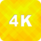Jaunes Fonds d'écran 4K icône