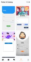 Flutter UI Catalog تصوير الشاشة 1