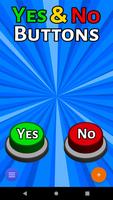 Yes & No Tasten Spiel Buzzer Plakat