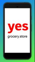 yes grocery poster