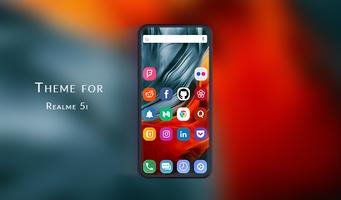 Theme for Realme 5i Ekran Görüntüsü 1
