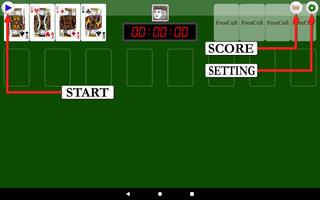 FreeCell ภาพหน้าจอ 1