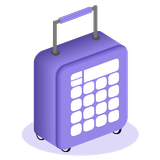 旅行計算機 – 旅遊記帳, 即時匯率 icône