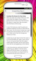 HOW TO WRITE A SONG screenshot 3