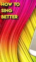 HOW TO SING BETTER پوسٹر