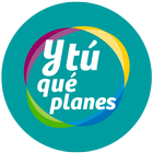 آیکون‌ Y tú qué planes - Rutas Cortas