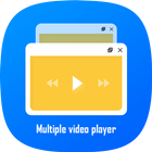 Multiple Video Player - Popup Video Player icône