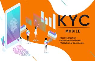 KYC Mobile Plakat