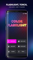 Flashlight, Torch, Color LED FLASH Affiche