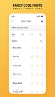 Fancy cool fonts & emoji, Fancy text capture d'écran 1
