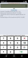 Transformer Calculator capture d'écran 1