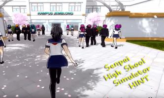 1 Schermata senpai high school simulator hint