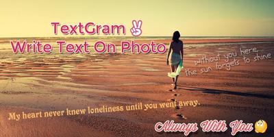 TextGram : Write Text On Photo In Stylish Writing Affiche