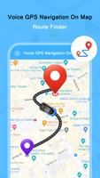 Voice GPS Navigation on Map capture d'écran 1