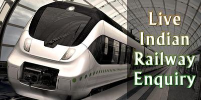 Live Indian Train Status - PNR Status & Enquiry Affiche