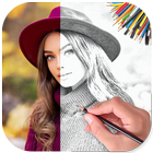 Pencil Photo Sketch Editor-icoon