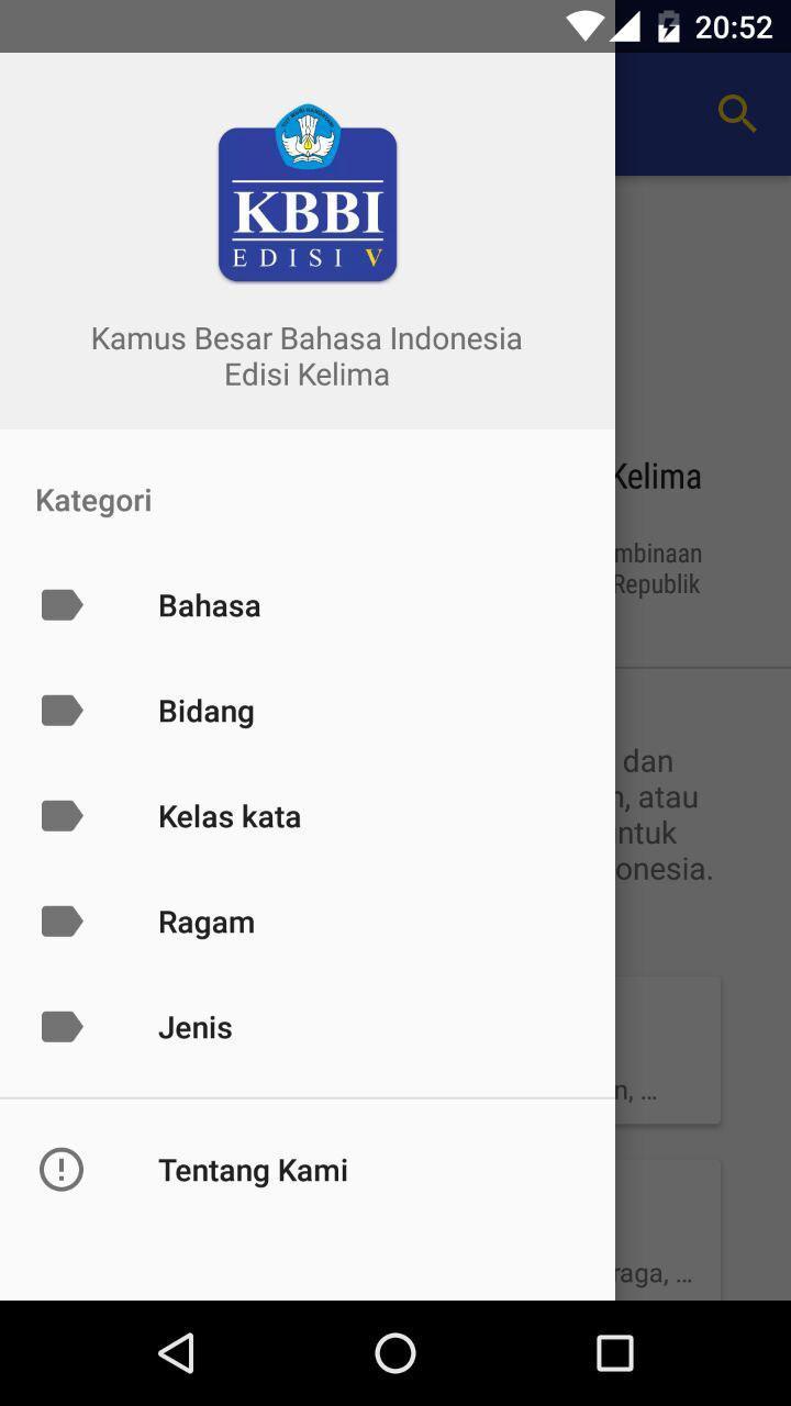  Kamus Besar Bahasa Indonesia  for Android APK Download