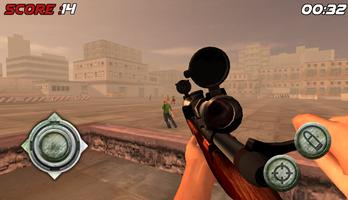 Zombie Sniper Shooter 3D Affiche