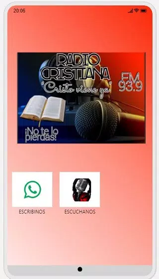 Descarga de APK de Radio Cristo Viene Ya para Android