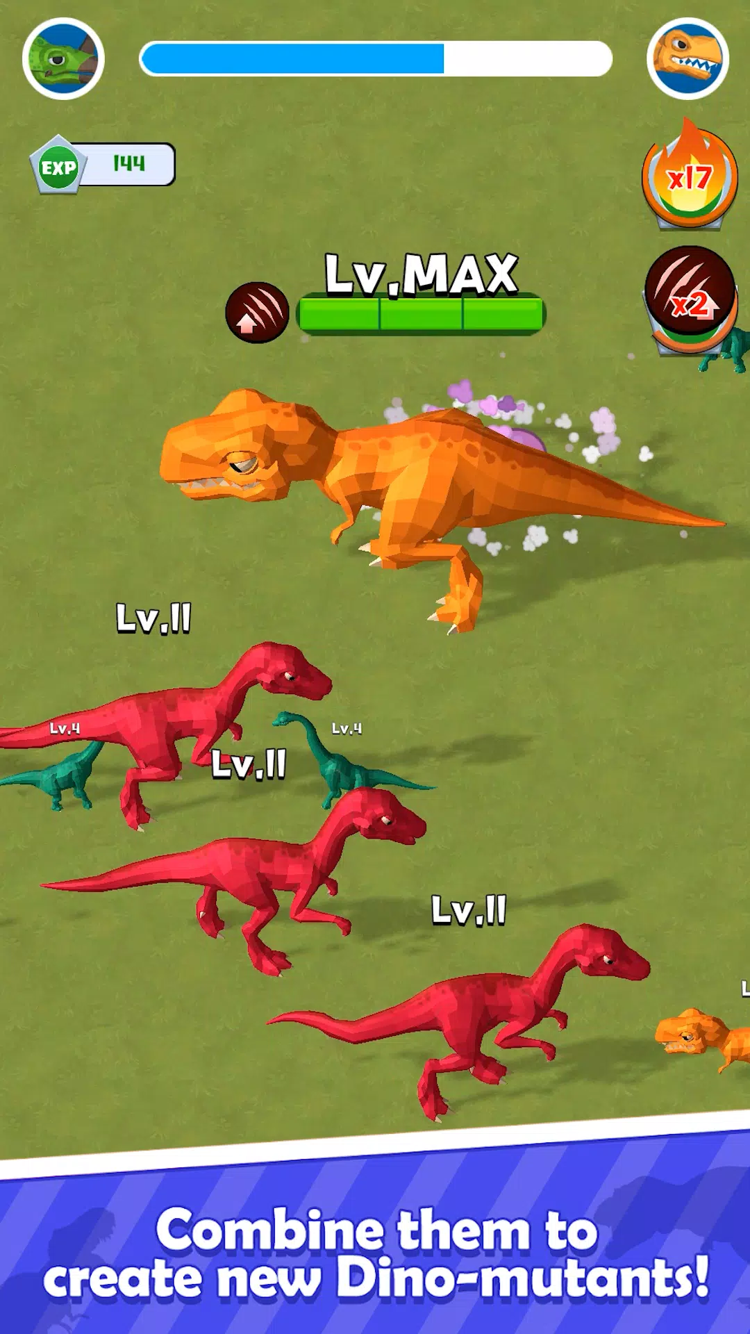 Download do APK de Dinossauro Rampage Ataque Jogo para Android