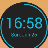 Circle Clock Zeichen
