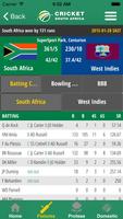 Cricket South Africa capture d'écran 3