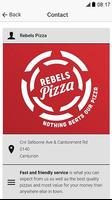 Rebels Pizza capture d'écran 3