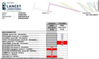 3 Schermata Lancet Labs Mobile