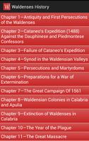 History of the Waldenses 海報