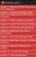 History of the Waldenses постер