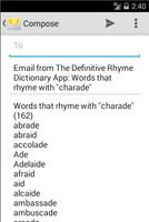 The Rhyme Dictionary ảnh chụp màn hình 3