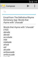 The Rhyme Dictionary اسکرین شاٹ 3