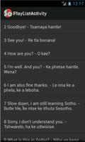 Sotho Phrases language tutor ภาพหน้าจอ 1