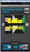 Zulu Phrases language tutor capture d'écran 2