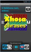 Xhosa Phrases language tutor poster