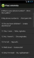 Zulu Phrases 2 language tutor screenshot 2