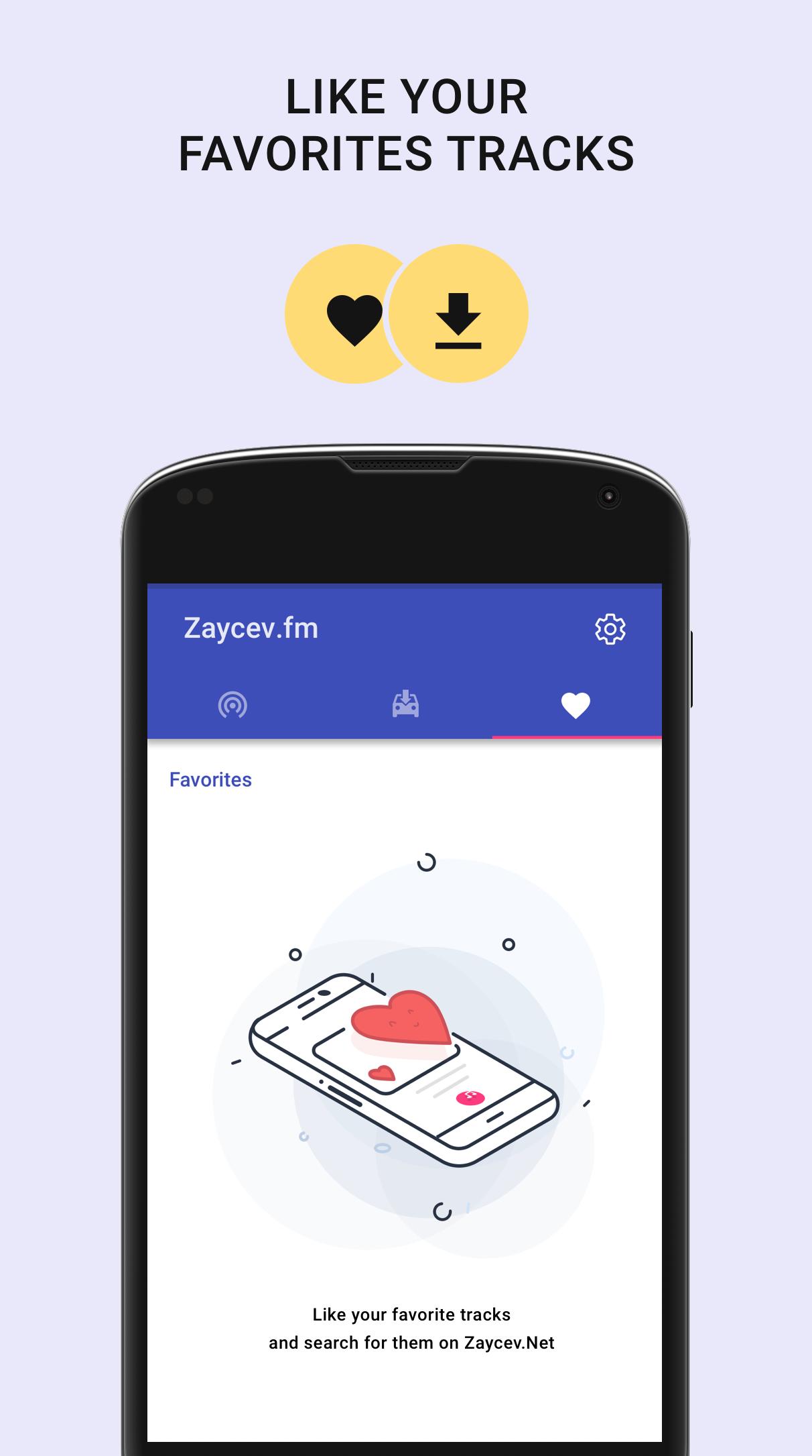 Online radio - Zaycev.fm. Listen radio offline for Android - APK Download
