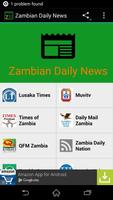 Zambian News Affiche