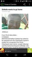 Zambian News 스크린샷 2