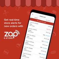 ZAP E-Store Merchant Affiche