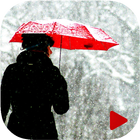 Christmas Snow Video Maker icône