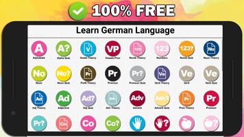 Learn German Language Affiche