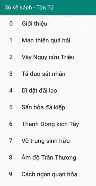 Download do APK de 36 Kế Binh Pháp Tôn Tử para Android