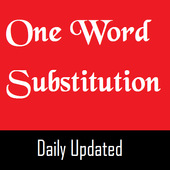 One Word Substitution|Learn New Word Daily!2018 icon