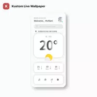 Zero UI for KLWP screenshot 4