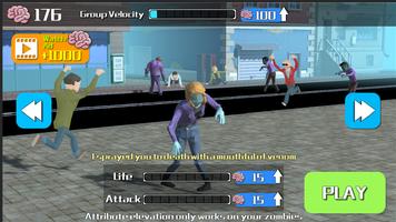 Merge Zombie Clash Game screenshot 1